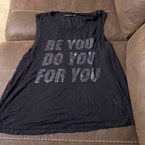 Workout tank top size small